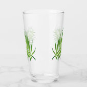 Flessen van fern Leaf Drink glas (Links)