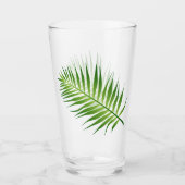 Flessen van fern Leaf Drink glas (Voorkant)