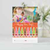 Flessen van liefde harten klaslokaal Valentijnsdag Kaart (Staand voorkant)