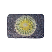 Flessen Wereldbol Cactus Needles Foto Badmat (Voorkant)