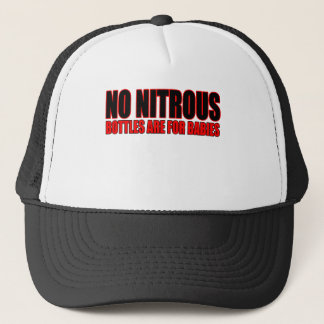 Flessen zijn bestemd voor trucker pet