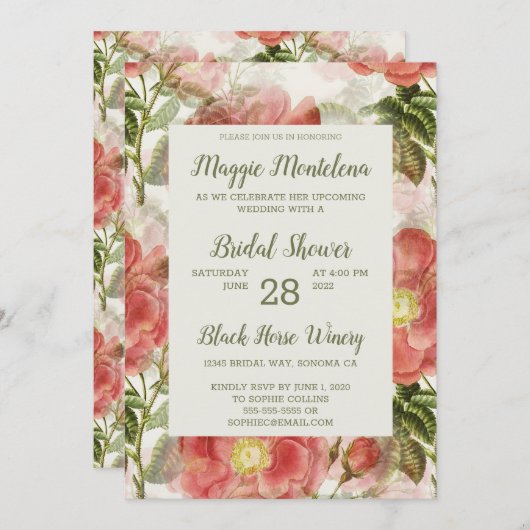 flessenbakkersnodiging kaart (Voorkant / Achterkant)