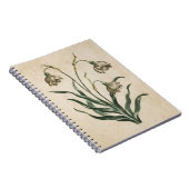  flessenfoto van Snowdrop Notitieboek (Rechterzijde)