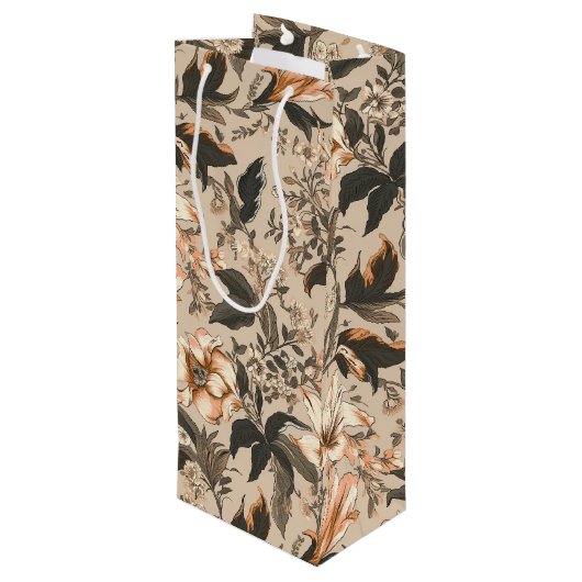  flessengebak wijn cadeautas (Achterkant Gekanteld)