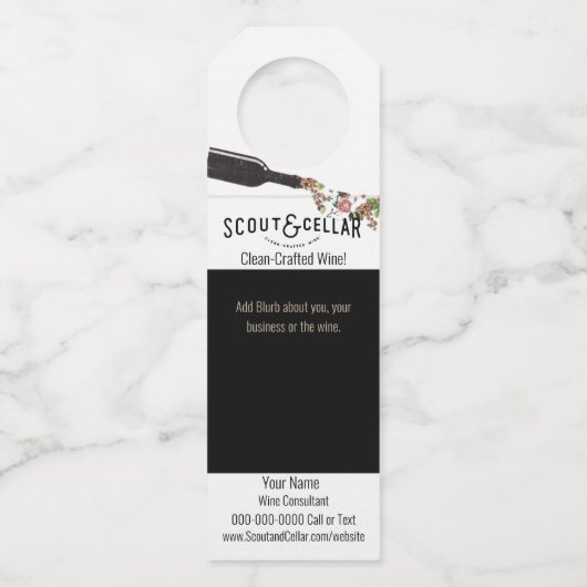 Flessenhanger labels (Achterkant)