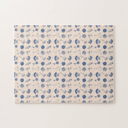 flessenillustratiepatroon legpuzzel (Horizontaal)