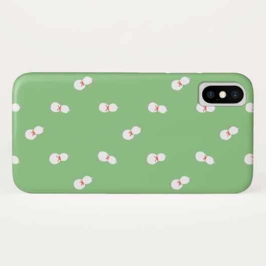 Flessenkalebas met Lint Patroon Case-Mate iPhone Case (Achterkant (horizontaal))