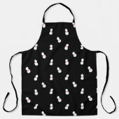 Flessenkalebas met Lint Patroon Schort (Voorkant)