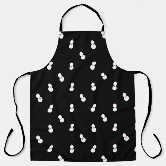 Flessenkalebas met Lint Patroon Schort (Voorkant)