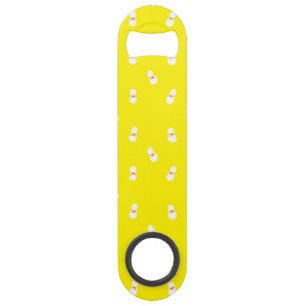Flessenkalebas met Lint Patroon Speed Flessenopener