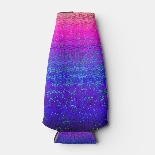 Flessenkoeler Glitter Sterstof Flesjeskoeler (Voorkant)