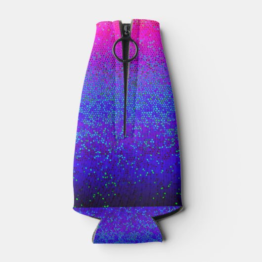 Flessenkoeler Glitter Sterstof Flesjeskoeler (Achterkant)