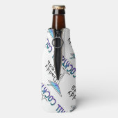 FLessenkoeler - PAPA heeft een COCKTAIL NODIG! Flesjeskoeler (Fles Achterkant)