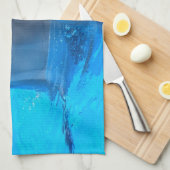 flessenneus dolfijn vis zee onder water theedoek (Quarter Fold)
