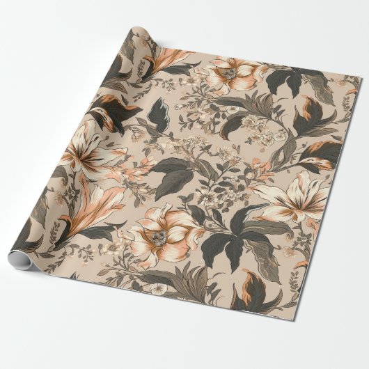 flessenpakpapier cadeaupapier (Uitgerold)