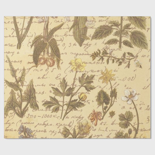 flessenpatroon cadeaupapier (Vlak)