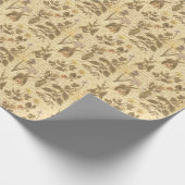 flessenpatroon cadeaupapier (Hoek)