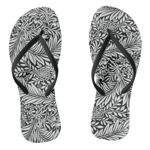  flessenpatroon Larkspur Botanisch patroon Teenslippers