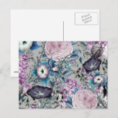 flessenpatroon lavender briefkaart (Voorkant / Achterkant)
