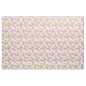 flessenpatroon oude roze rozen stof (Fat Quarter)