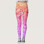  flessenpatroon regenboogflessen leggings (Voorkant)