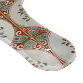 flessenpatroon van Floral Terracotta Snijplank (Hoek)