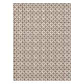  flessenpatroon van Floral Terracotta Tafelkleed (Voorkant)