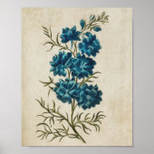  flessenplaat dubbelspaar afdrukken poster (Voorkant)