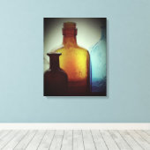 flessenstilstand canvas afdruk (Insitu (Houten vloer))