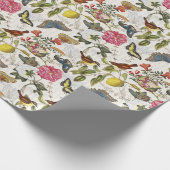  flessenvlinderkafelpapier cadeaupapier (Hoek)