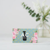 flesspray | Polka Dot Spray | Bloemen Visitekaartje (Staand voorkant)