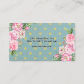 flesspray | Polka Dot Spray | Bloemen Visitekaartje (Achterkant)