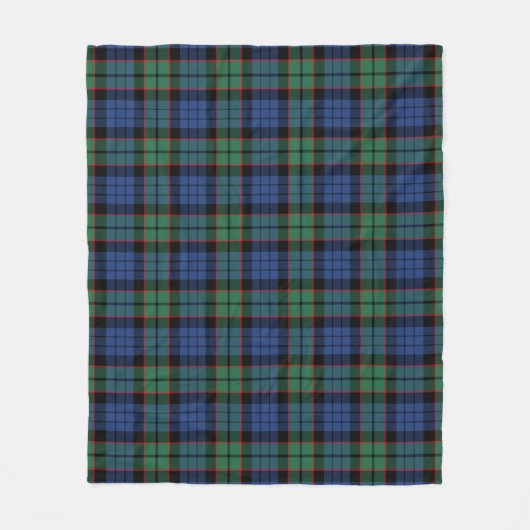 Fletcher Ancient Plaid Fleece Deken (Voorkant)