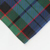 Fletcher Ancient Plaid Fleece Deken (Hoek)