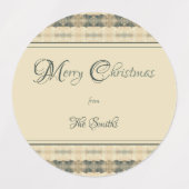 Fletcher Christmas Food Labels (Design 2)