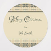 Fletcher Christmas Food Labels (Design 1)