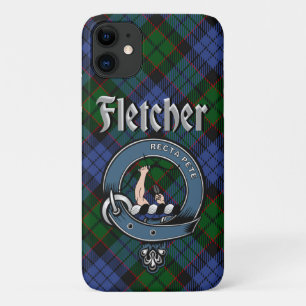 Fletcher Clan Badge & Tartan Telefoon Case