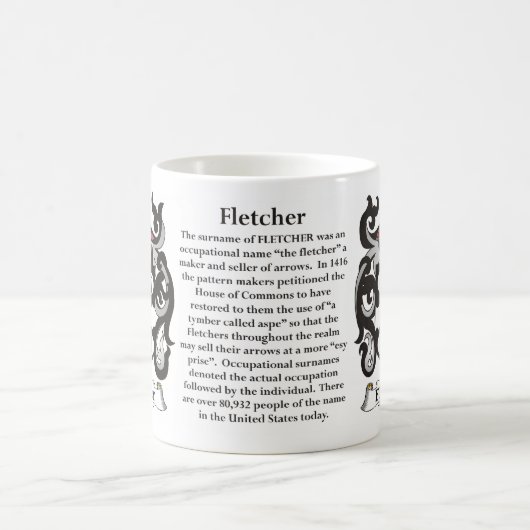 Fletcher Family Coat of Arms Mok (Center)