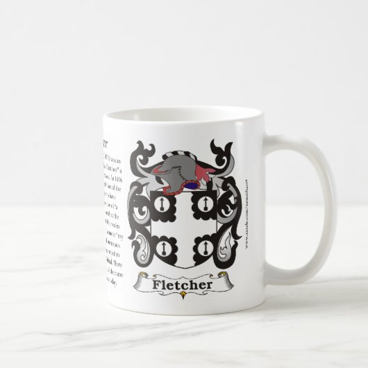 Fletcher Family Coat of Arms Mok (Rechts)