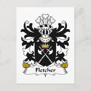 Fletcher Family Crest Briefkaart