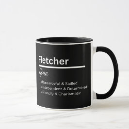 Fletcher Jongensnaam Definitie Gepersonaliseerde M Mok