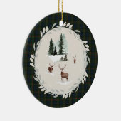 Fletcher of Dunans Modern Scottish Tartan Keramisch Ornament (Rechts)