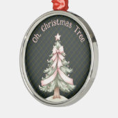 Fletcher of Dunans Scottish Tartan Christmas Metalen Ornament (Links)
