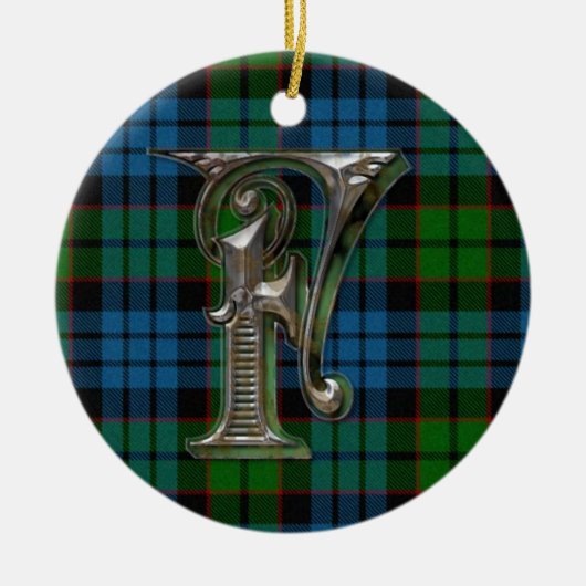 Fletcher Pset Monogram ornament (Voorkant)