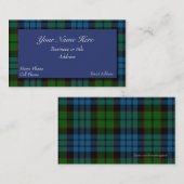 Fletcher Scottish Tartan Pset Visitekaartje (Voorkant / Achterkant)