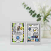 Fleth Presenteert Flerovium Ruilkaart Briefkaart (Staand voorkant)