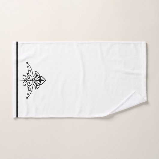 Fleu De Lis Bad Handdoek (Handdoek)
