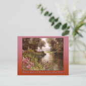 Fleur au Bord de la Riviere Briefkaart (Staand voorkant)