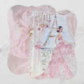 Fleur Bella Roos 1 Kaart (Voorkant / Achterkant)