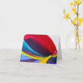 Fleur Blauw Kaart (Gele Bloem)